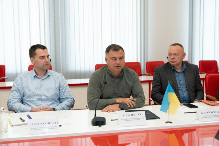 Начальник Тернопільської ОВА обговорив з делегацією з Німеччини продовольчу безпеку та масштабний медичний проєкт
