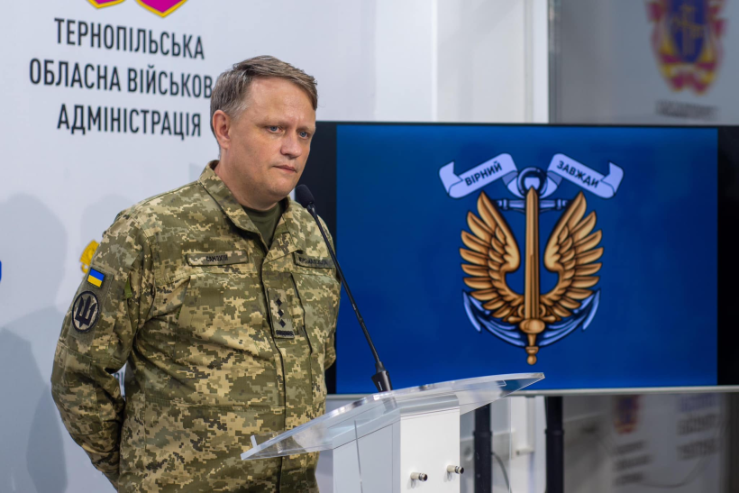 На фото - начальник Центру комплектування та рекрутингу морської піхоти Військово-морських сил ЗСУ Віктор Самохін