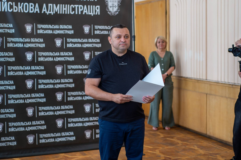 Виконувач обов'язків начальника Тернопільської ОВА Володимир Важинський
