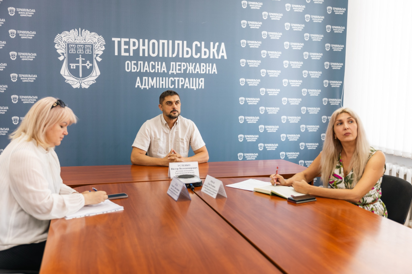 Заступник начальника Тернопільської ОВА Віктор Устенко