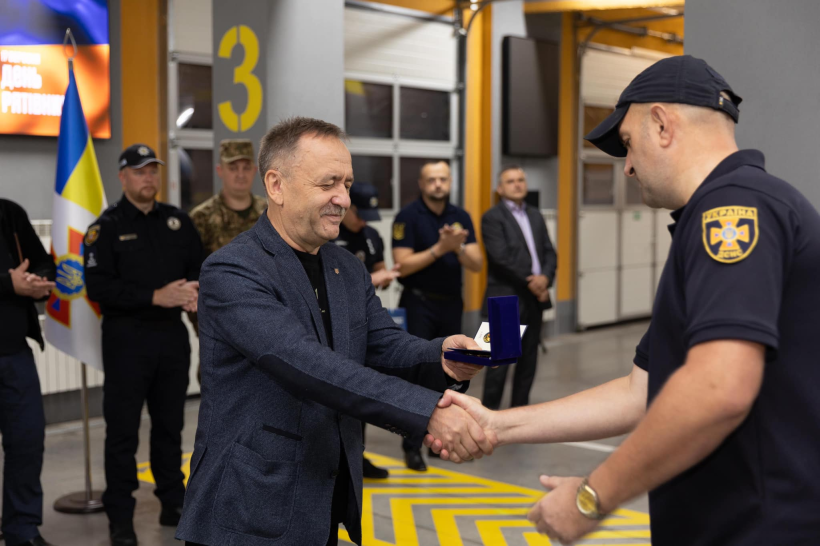 У Тернополі відзначили рятувальників