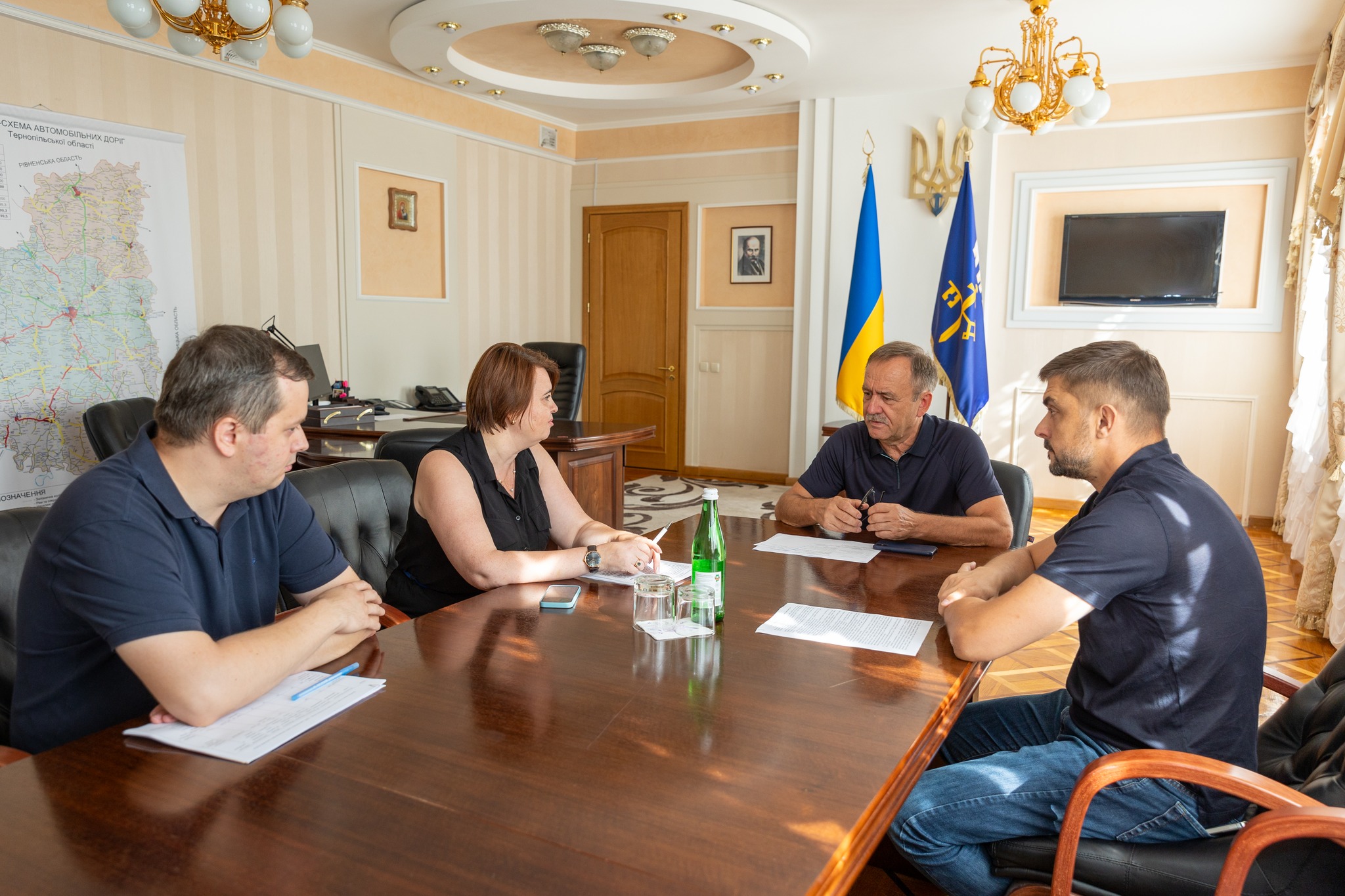 Начальник Тернопільської ОВА В'ячеслав Негода