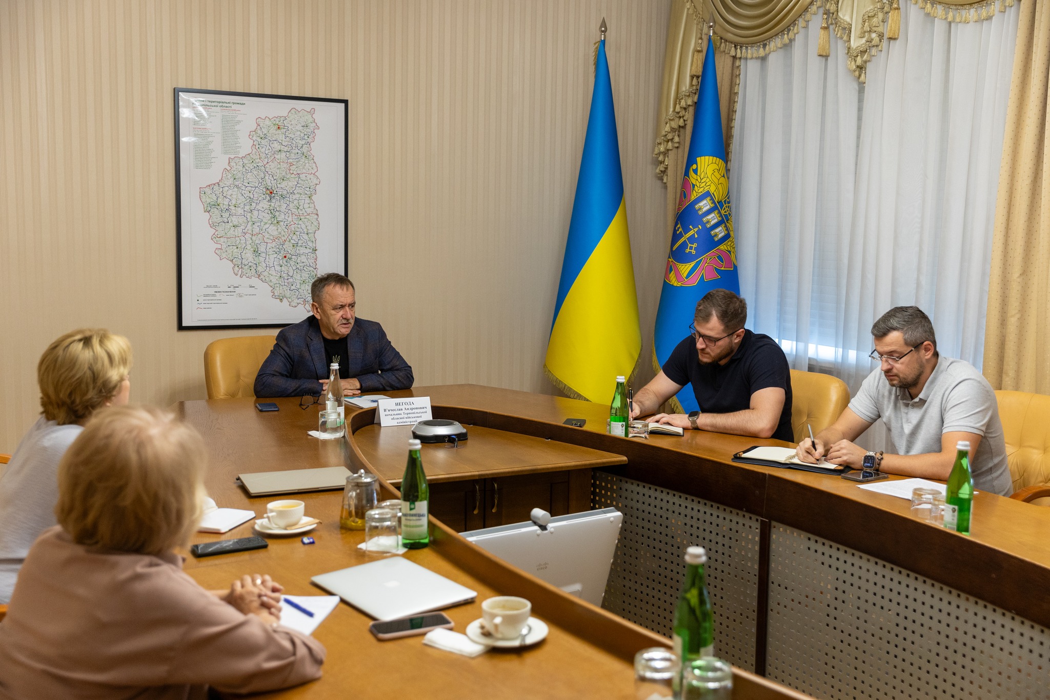 В’ячеслава Негоди зустрівся з представниками Швейцарсько-українського проєкту «Згуртованість та регіональний розвиток» UCORD